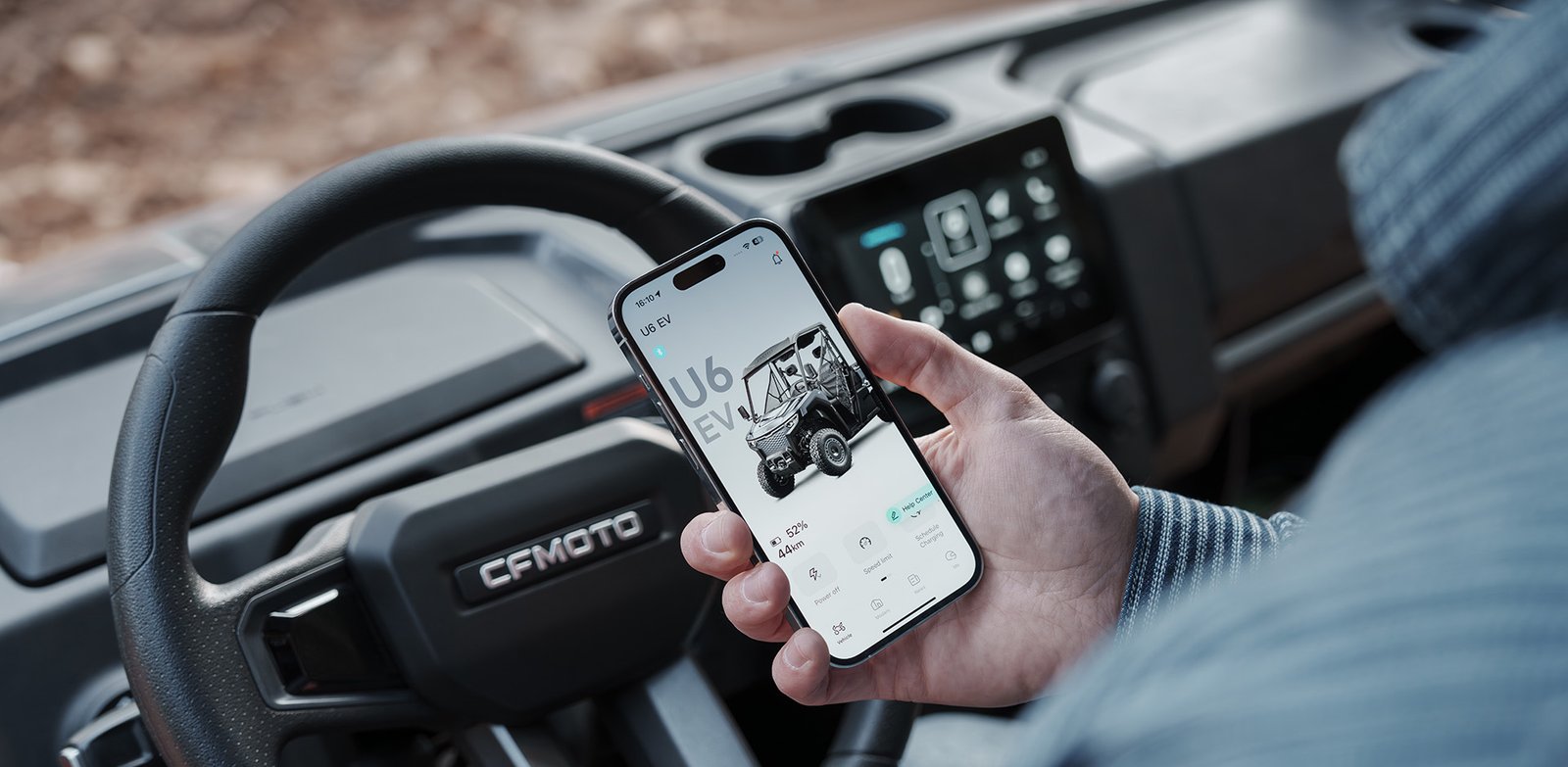 U6 EV — Conectividade inteligente