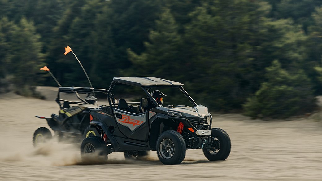 ZFORCE 950 SPORT — Evolução dinâmica