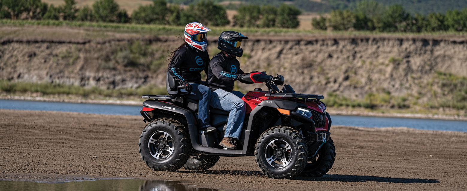 CFORCE 625 TOURING — Condução suave