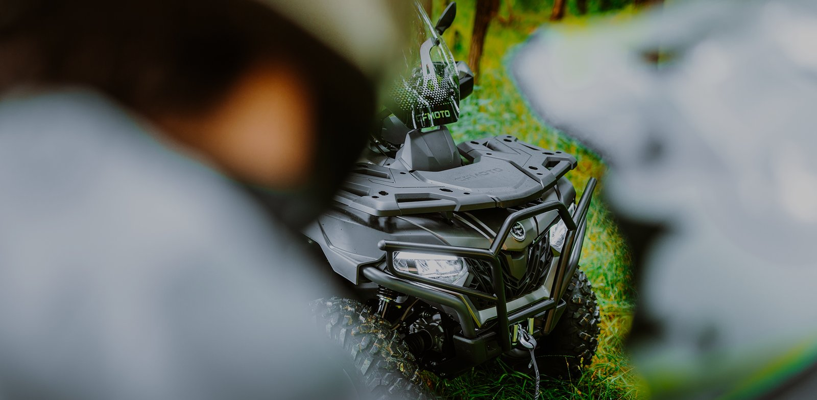 CFORCE 625 TOURING OVERLAND — Proteção completa