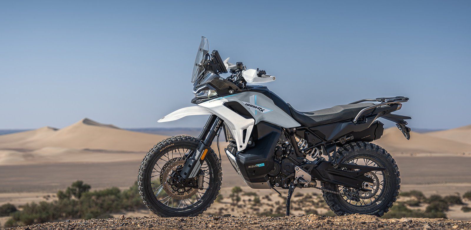 1000MT-X — Verdadeira geometria de aventura