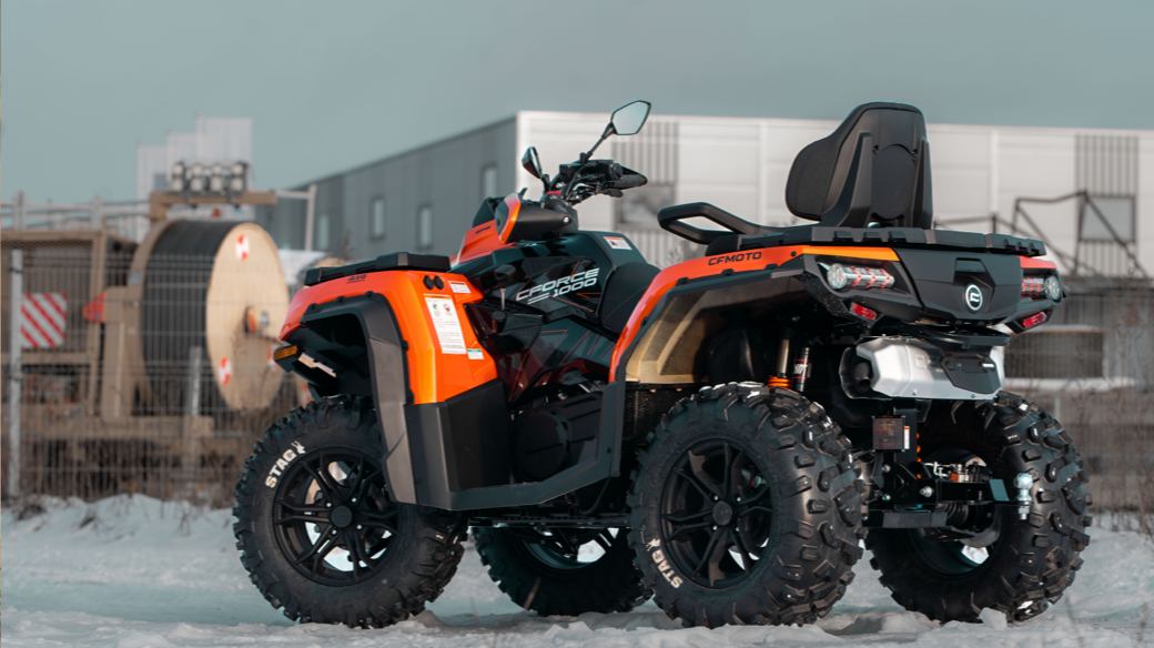 CFORCE 1000 — Motor V-Twin potente e comprovado