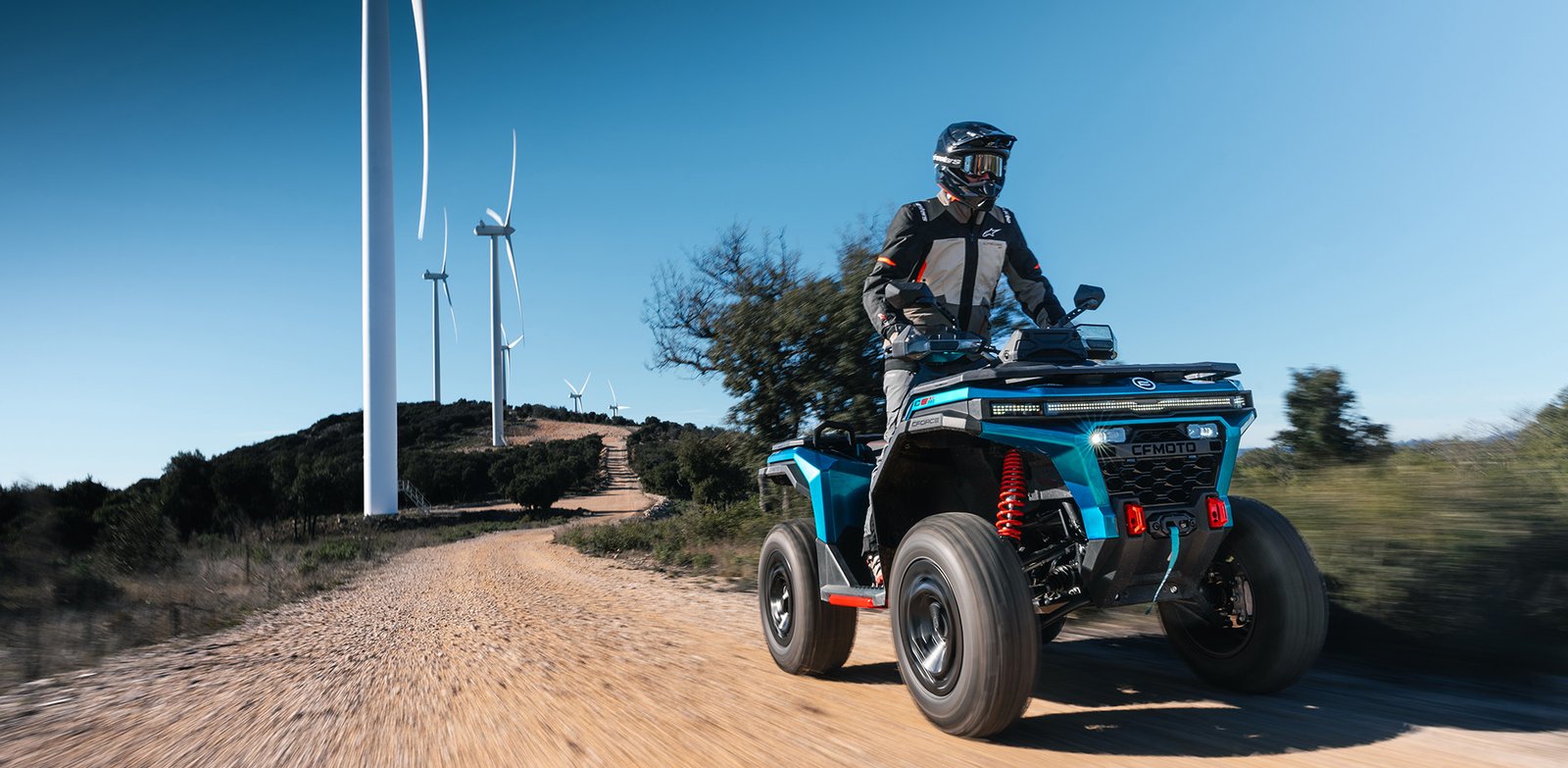 CFORCE C6 PRO — Transmissão e engenharia
