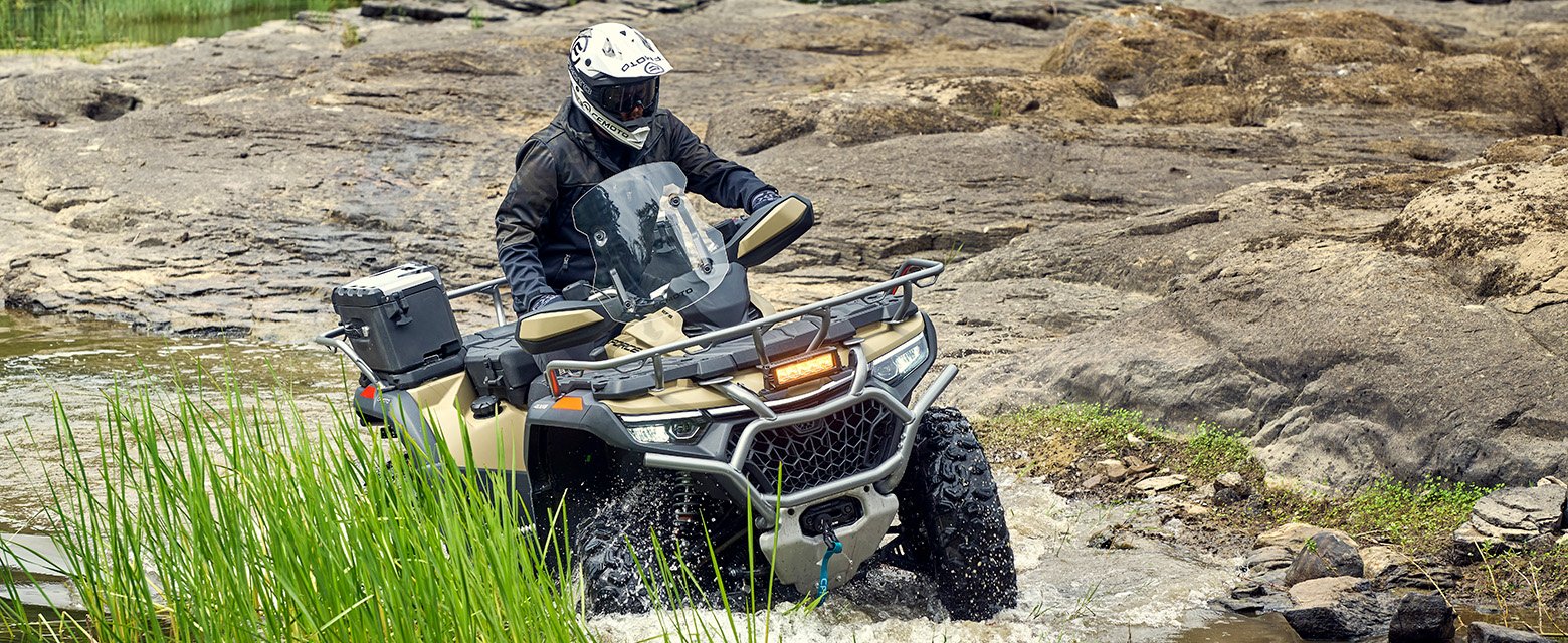 CFORCE 1000 OVERLAND — Concentre-se na aventura