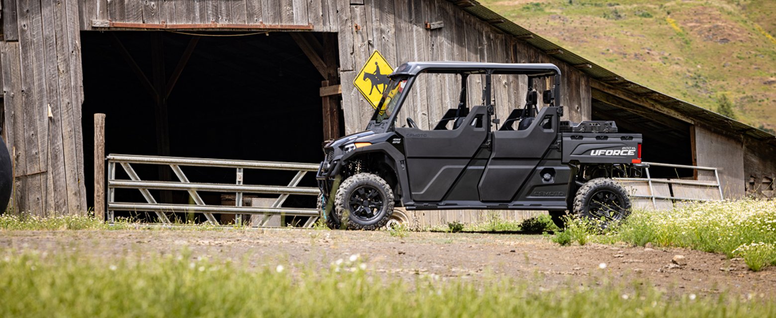 UFORCE 800 XL — Motor V-Twin de 800 cc de elevada potência