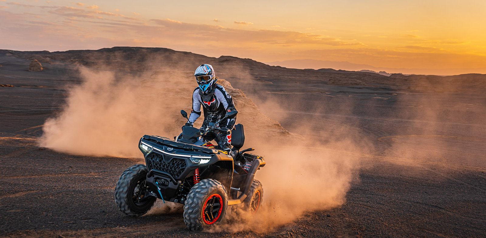 CFORCE 1000 TOURING — Suspensão melhorada