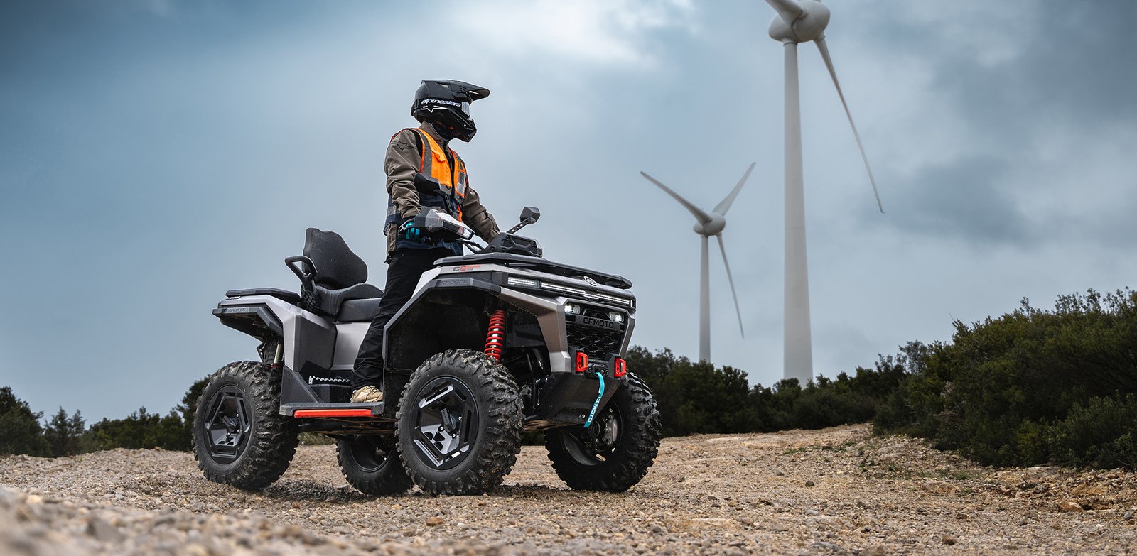 CFORCE C6 PRO — Interação entre condutor e veículo